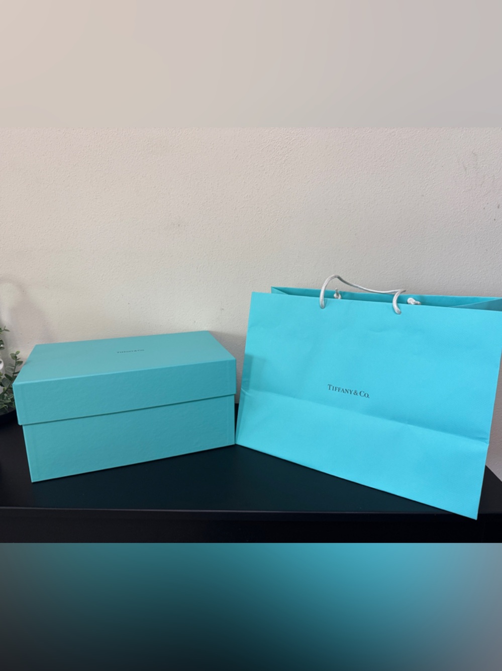 Tiffany & Co. Clear Crystal Wine Glasses with Iconic Blue Box - Picture 6 of 8